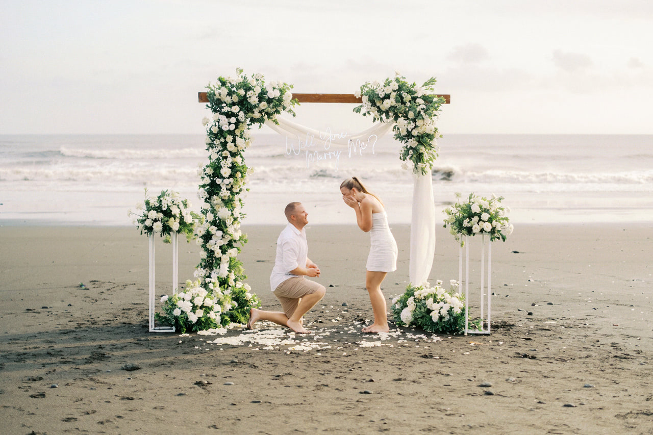 Dreamy Bali Beach Proposal Photoshoot 3 Dreamy Bali Beach Proposal Photoshoot 3