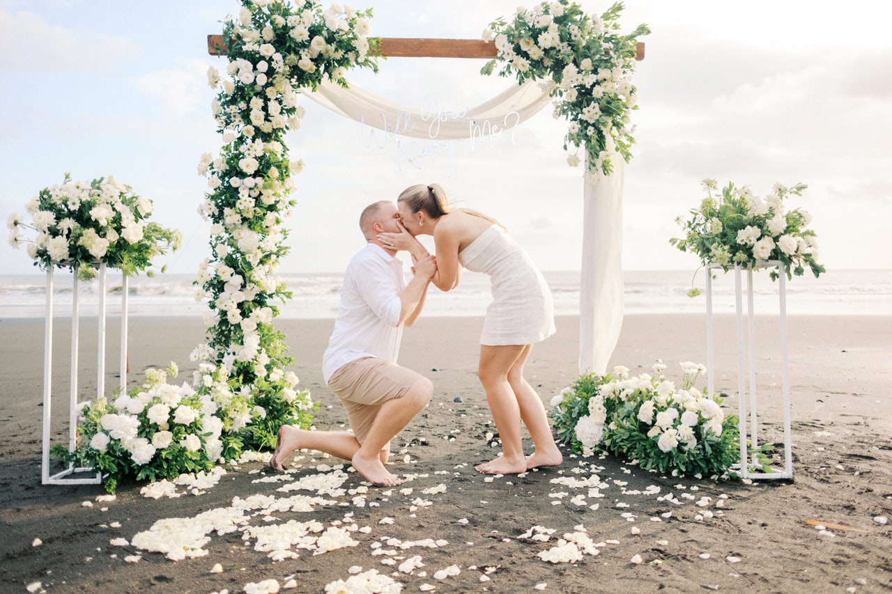 Dreamy Bali Beach Proposal Photoshoot 5 Dreamy Bali Beach Proposal Photoshoot 5