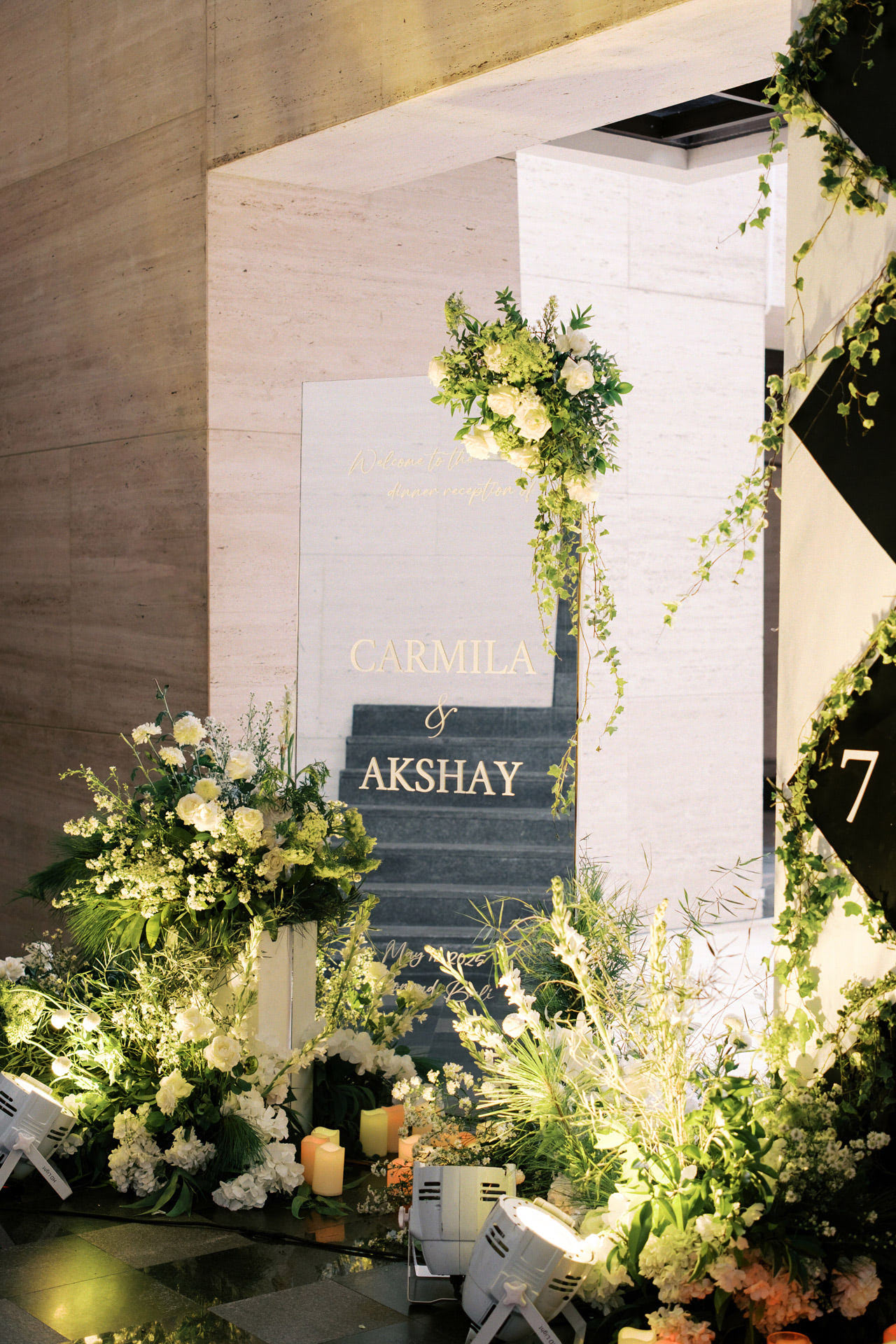 Conrad Bali Indian Wedding Reception 4