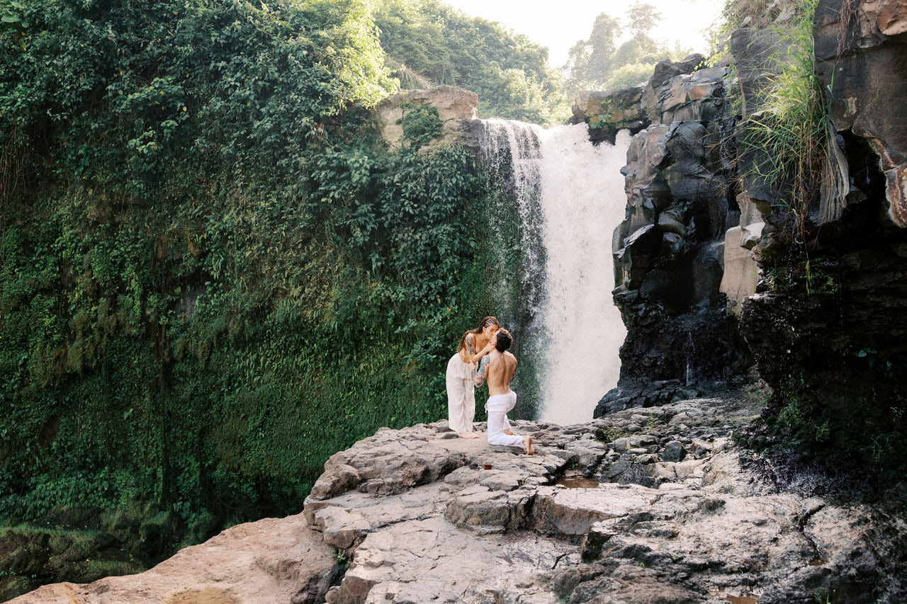 Waterfall Proposal in Bali | Surrounded by Nature 4 Waterfall Proposal in Bali | Surrounded by Nature 4