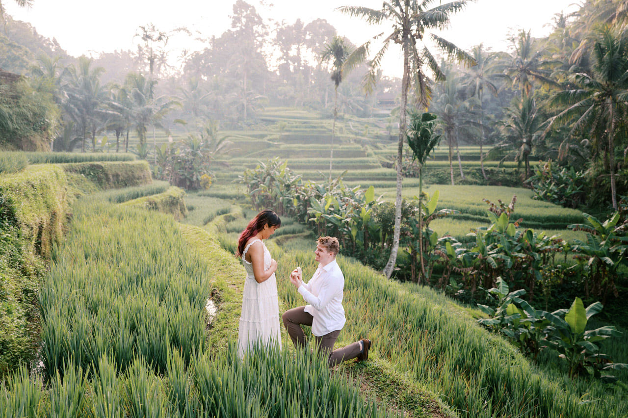 Ubud Proposal Photo | Romantic Bali Rice Terrace Proposal 2 Ubud Proposal Photo | Romantic Bali Rice Terrace Proposal 2