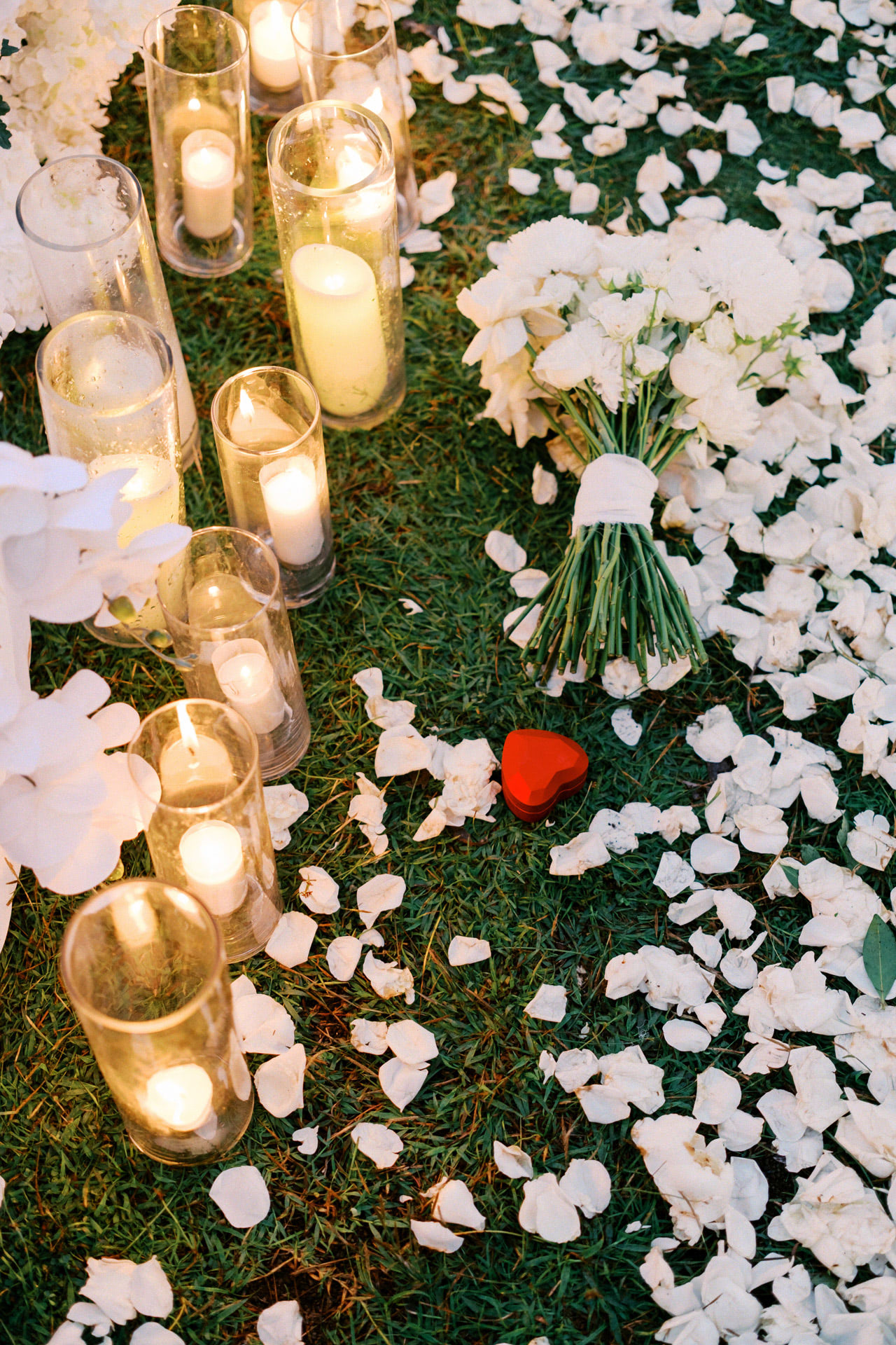 A Bali Proposal Surrounded by White Flowers 6 A Bali Proposal Surrounded by White Flowers 6